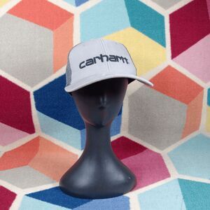 Carhartt Men's Adjustable Strapback Canvas‎ Baseball Cap Meshback  Gray